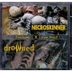 DROWNED / NECROSKINNER - Two Bands From Brazil CD